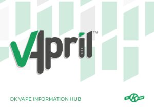 Supporting vaping in Vapril 2021 in April - vaping awareness month