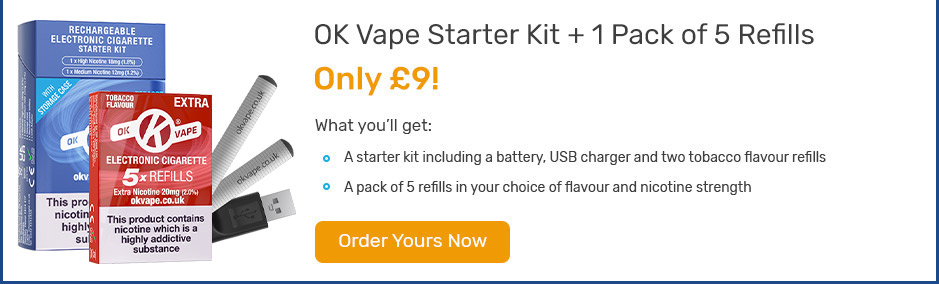 Starter Kit + a pack of 5 refills for only £9