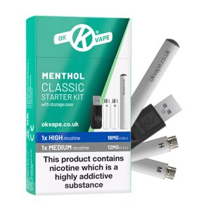 Menthol Cigalike Starter Kit