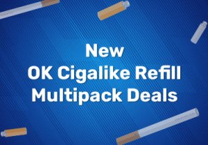 New OK vape Cigalike Refill Multipack Deals