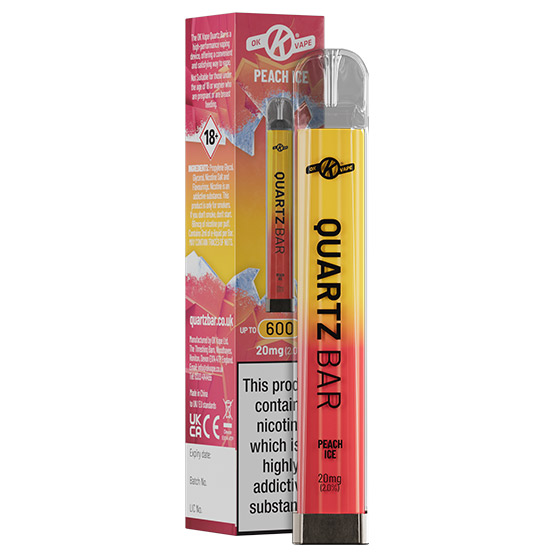 Peach Ice disposable vape Product Image