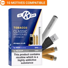 10 Motives Compatible Classic Tobacco Starter Kit