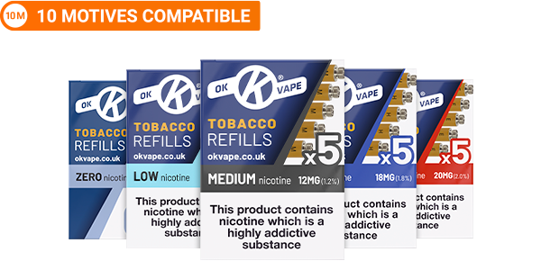 10 Motives Compatible Tobacco Refills