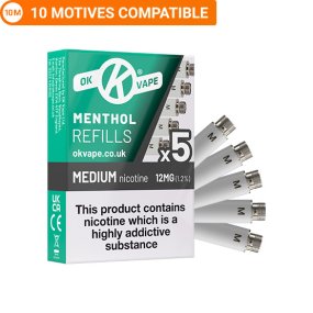 Ten Motives Compatible Refills Menthol - Medium (12mg)