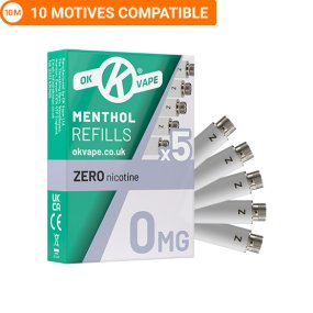 Ten Motives Compatible Refills Menthol - Nicotine Free (0mg)