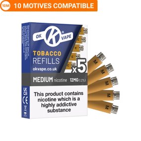10 Motives Compatible Refills Tobacco - Medium (12mg)