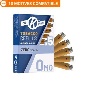 10 Motives Compatible Refills Tobacco - Nicotine Free (0mg)