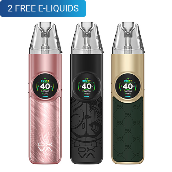 OXVA NeXLIM Pod Kit: 2x Free E-Liquids