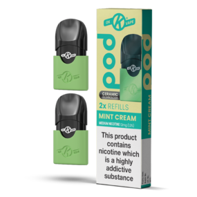 OK Pod - Mint Cream Refills - 12mg - 2 Pack