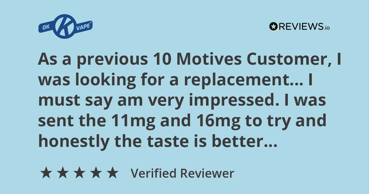 10 Motives Flavour Match Range | Refills From £4.50