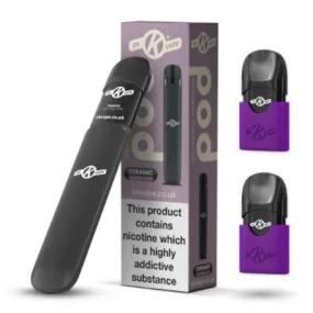 OK Pod Starter Bundle in Blackcurrant flavour