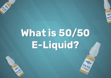 50/50 vape juice meaning